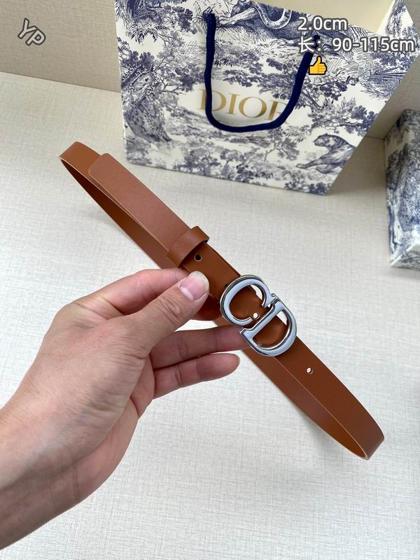 Dior belt 20mmX90-115cm 8L48